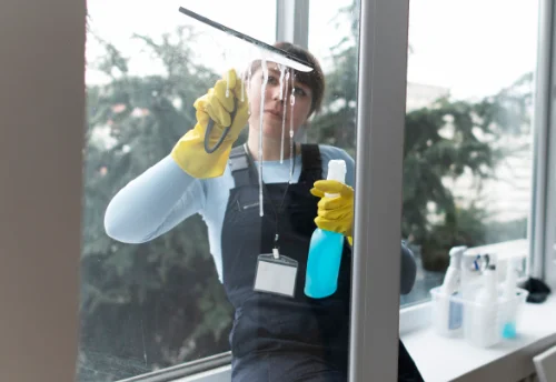 Nettoyage de vitres intérieures et extérieures à Angevillers